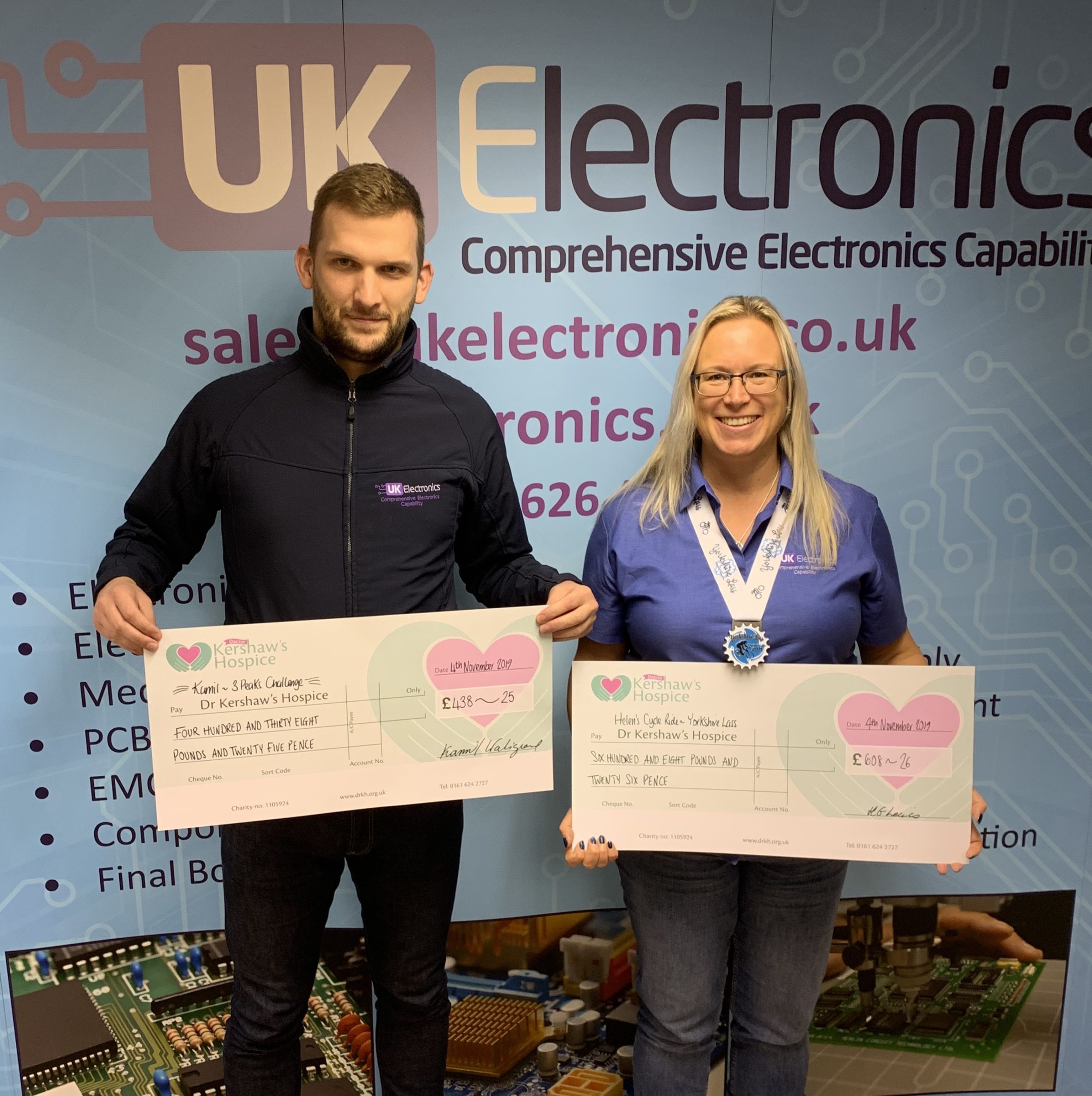 UK:E team members sponsorship success