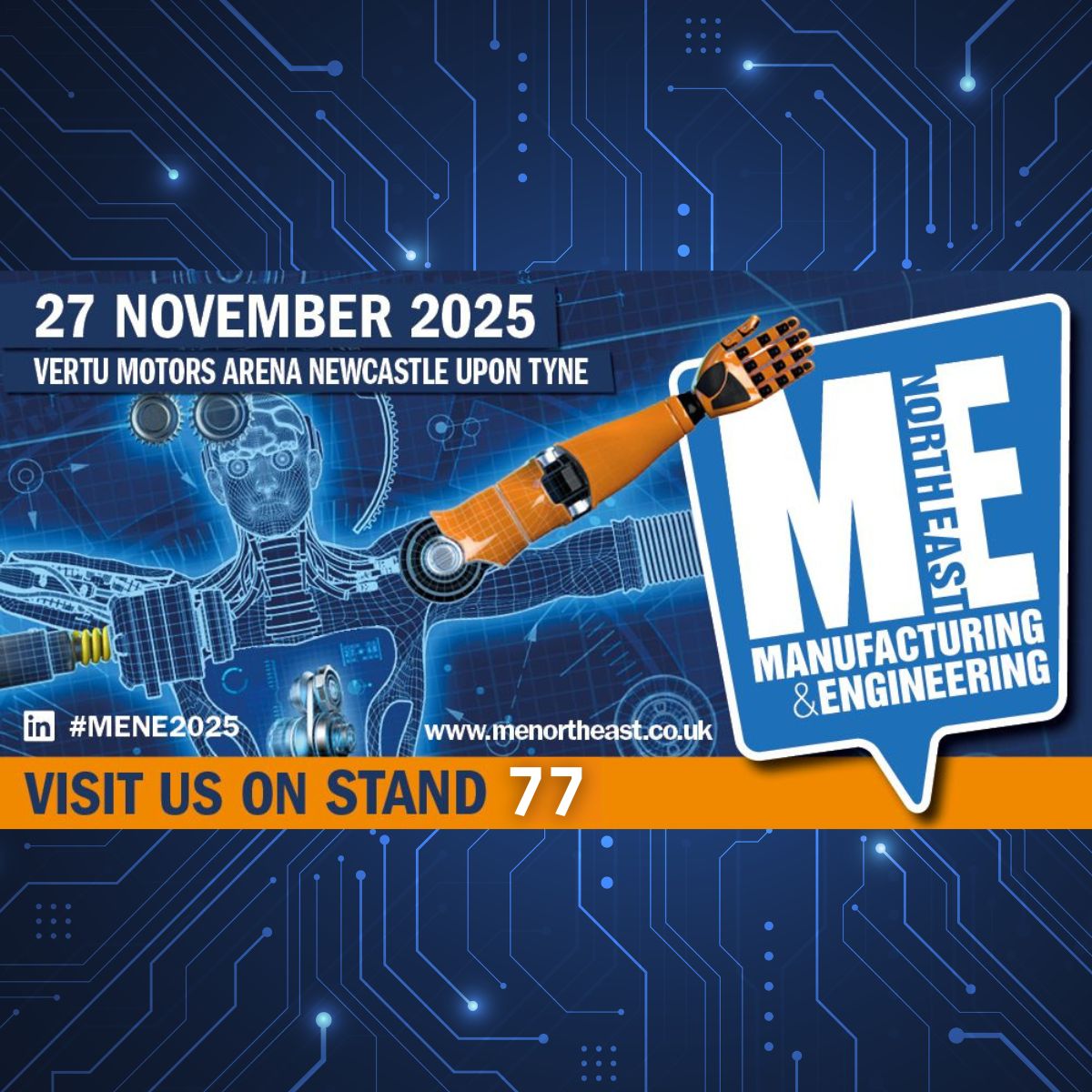 Innovation in Focus as UK Electronics to Exhibit at Manufacturing and Engineering North East 2025