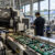 UK electronics manufacturing facility with PCB production equipment and solar energy generation supporting manufacturing resilience.